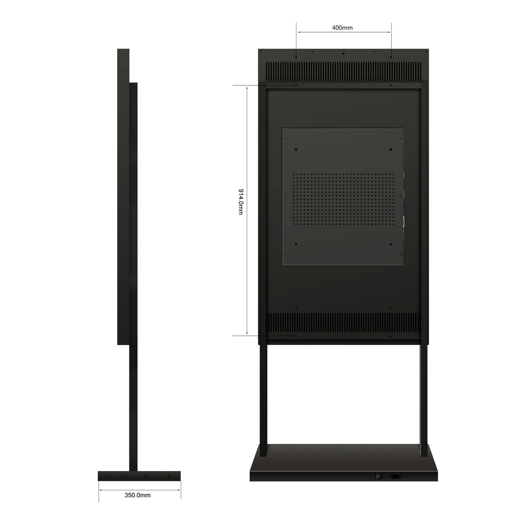 Soporte pantalla Peana Safire SF-49WF-FB - Imagen 5