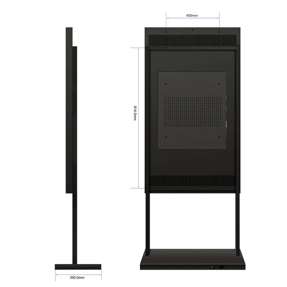 Soporte Pantalla Peana Safire SF-49WF-FB para Monitor 49"