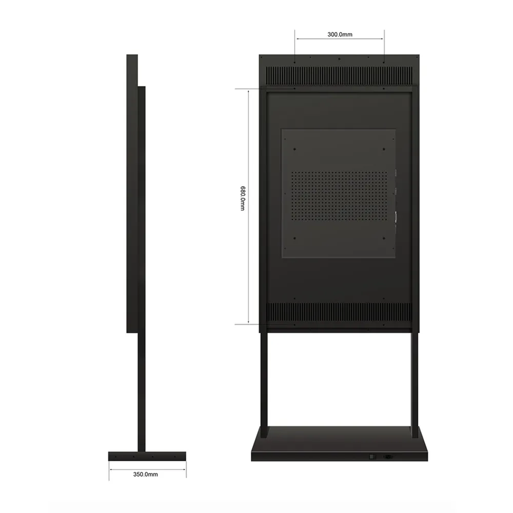 Soporte Peana Safire SF-65WF-FB para Monitor 65 Pulgadas