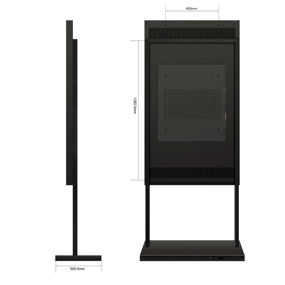 Soporte Peana Safire SF-75WF-FB para Pantallas 75 Pulgadas