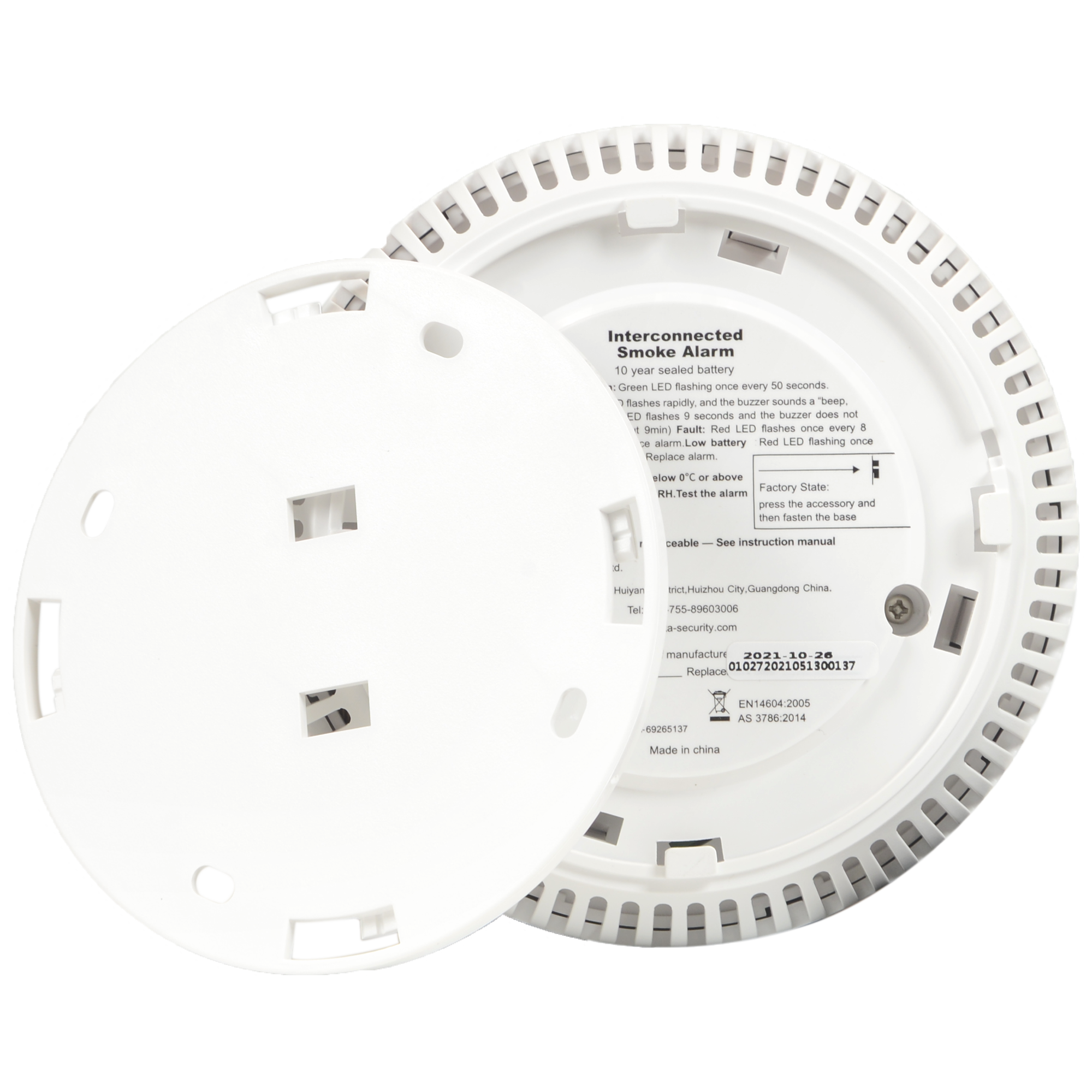 ANKA - 3XANKA-762SI - Kit (humo+CO) interconectable RF 433 MHz - Imagen 5