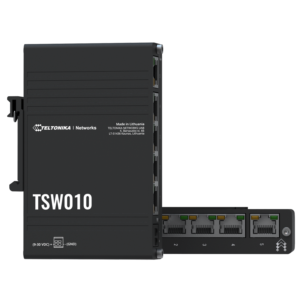 Teltonika - TK-TSW010 - Switch 5P Gigabit PoE No gestionable - Imagen 5