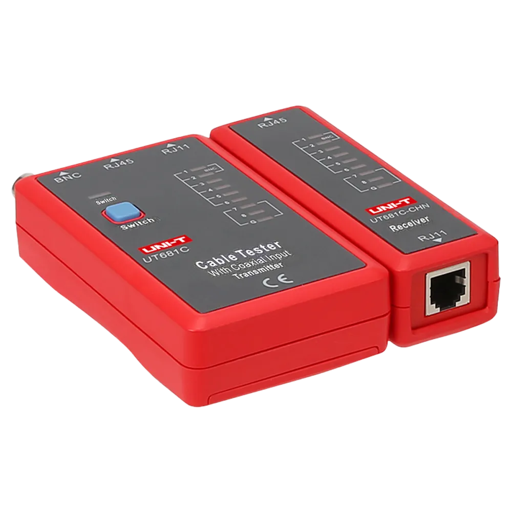 Herramienta UNI-T UT681C Probador de Cables de Red