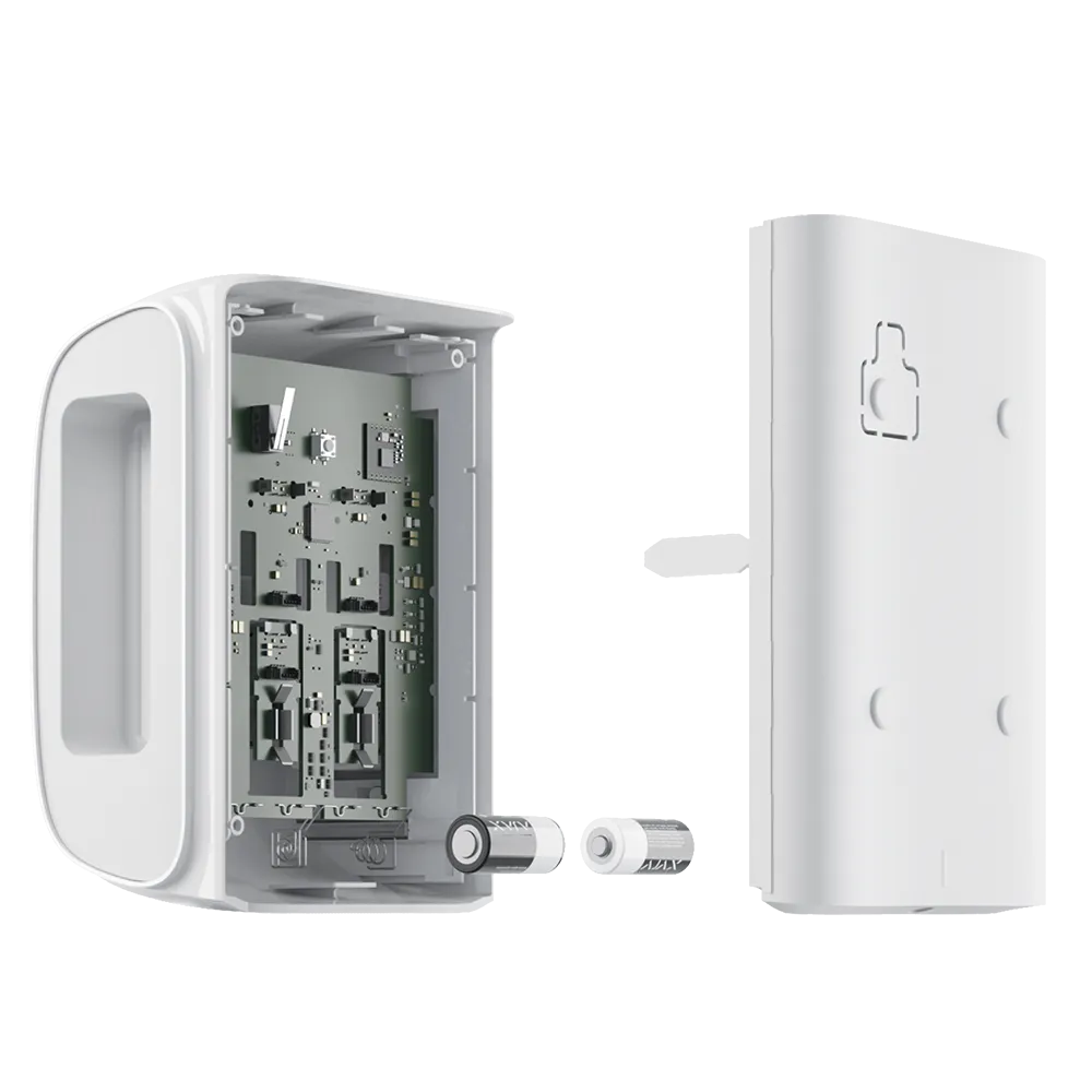 Detector PIR Cortina Dual Exterior AJ-DUALCURTAINOUTDOOR-W
