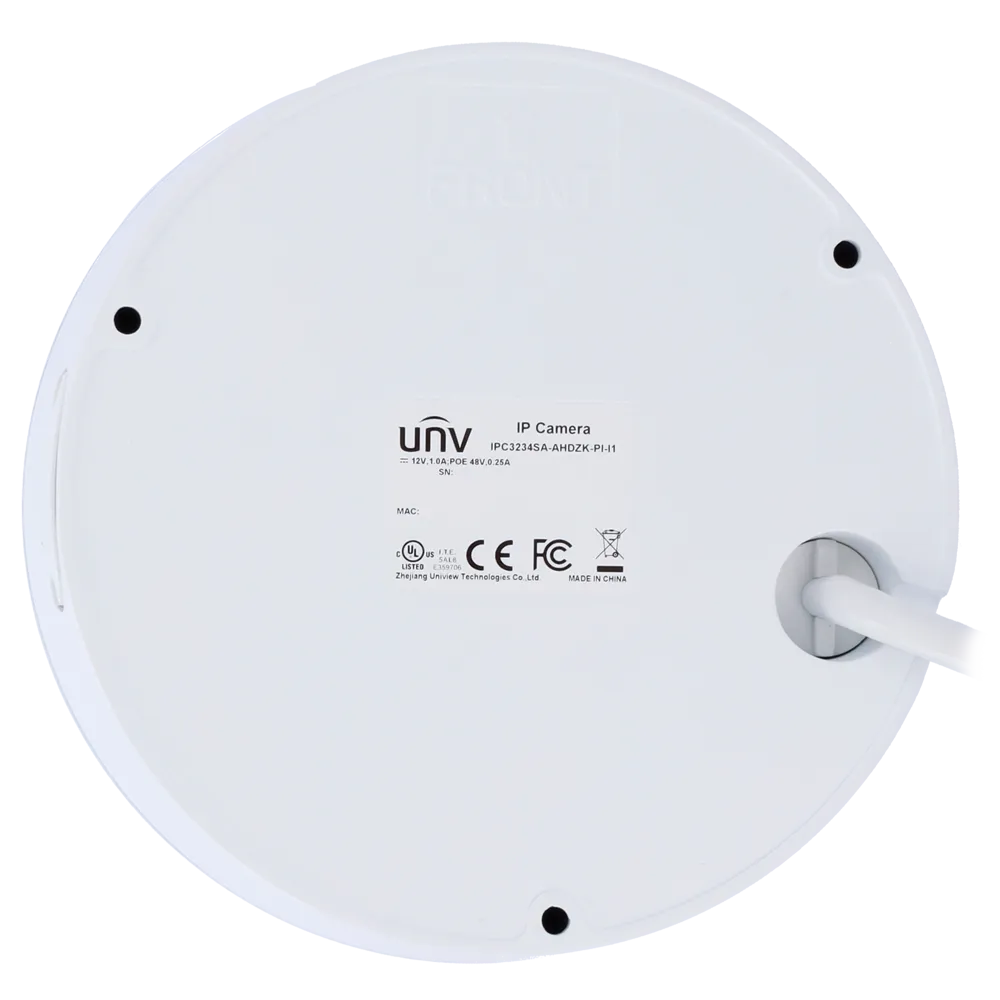 Uniview UV-IPC3234SA-AHDZK-PI-I1 Cámara Domo 4MP Exterior