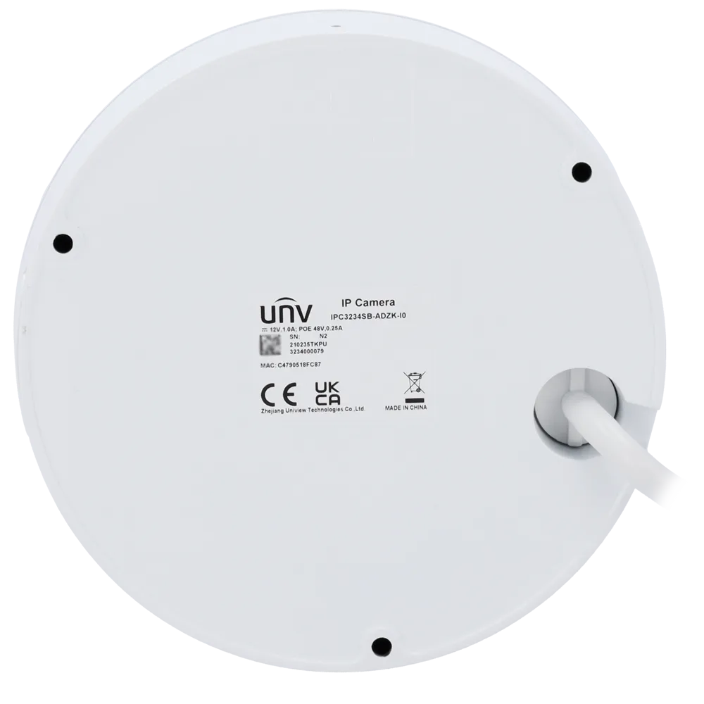 Cámara IP Domo Uniview UV-IPC3234SB-ADZK-I0 4MP Exterior IR