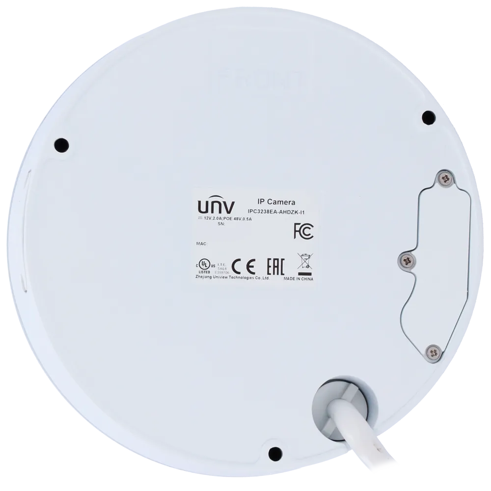 Cámara Domo Uniview UV-IPC3238EA-AHDZK-I1 8MP Exterior IR