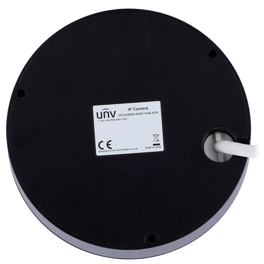 Cámara Domo IP Uniview 8MP UV-IPC3238SB-ADZK-I0-BLACK