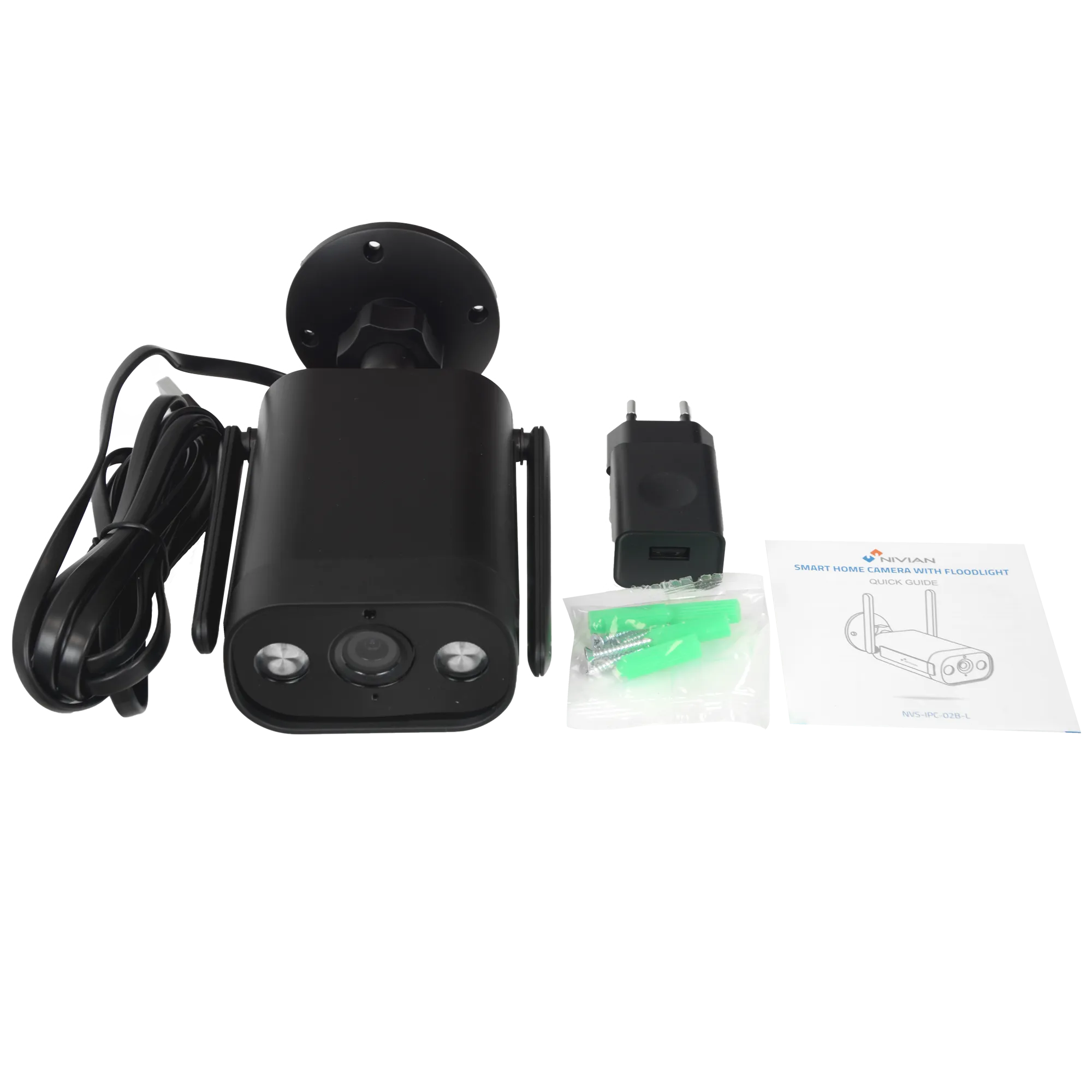 Cámara Nivian NVS-IPC-02B-L 3MP WiFi Exterior con IA