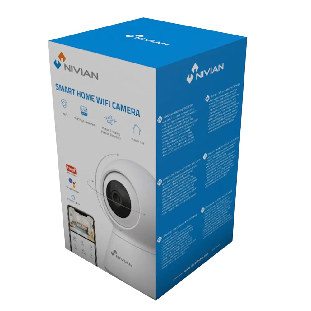 Nivian NVS-IPC-IS5 Cámara WiFi 4MP Interior con IA