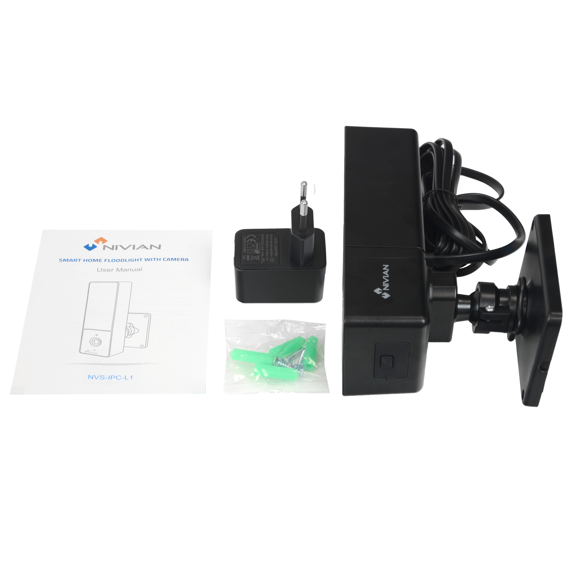 Nivian NVS-IPC-L1 Cámara 1080p WiFi 2.4 Exterior - Imagen 6