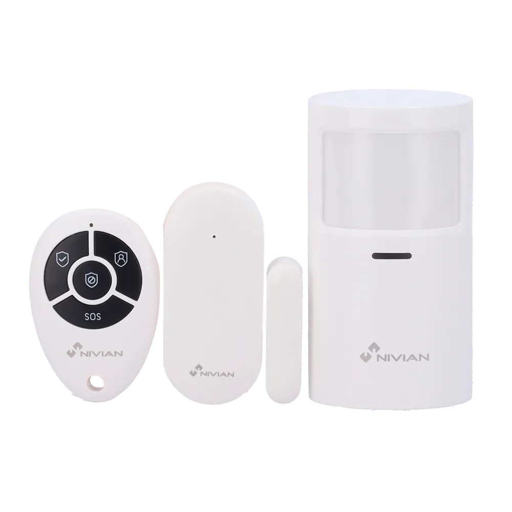 Kit Alarma Nivian NVS-TOUCHALARM-W WiFi GSM Táctil