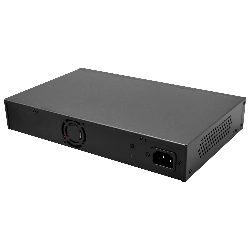 Switch PoE Safire SF-SW2016HIPOE-GMF-240 16 Puertos Gigabit