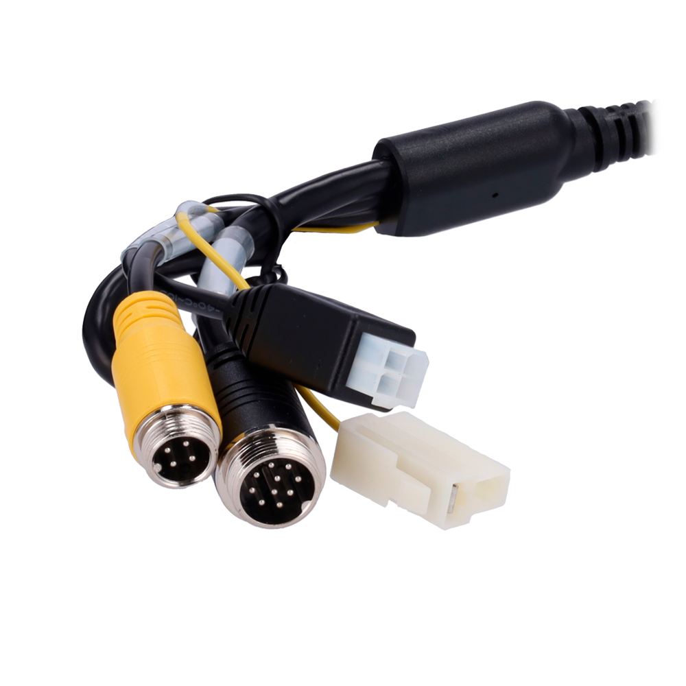 Streamax - Kit CP4 / Monitor 7" táctil - Resolución 800x400 | Altavoces integrados - Compatible con grabadores Streamax - Apto para embarcar en vehículo - Soporte y cableado incluido - Imagen 6