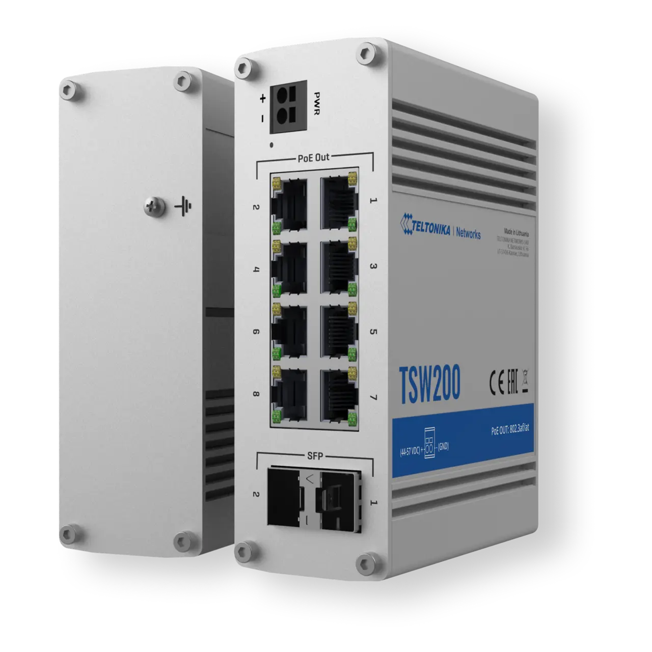 Switch Gigabit PoE TK-TSW200 8 Puertos SFP No Gestionable