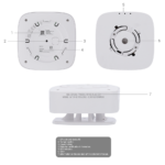 Detector CO Ajax FireProtect 2 AJ-FIREPROTECT2-C-RB-W