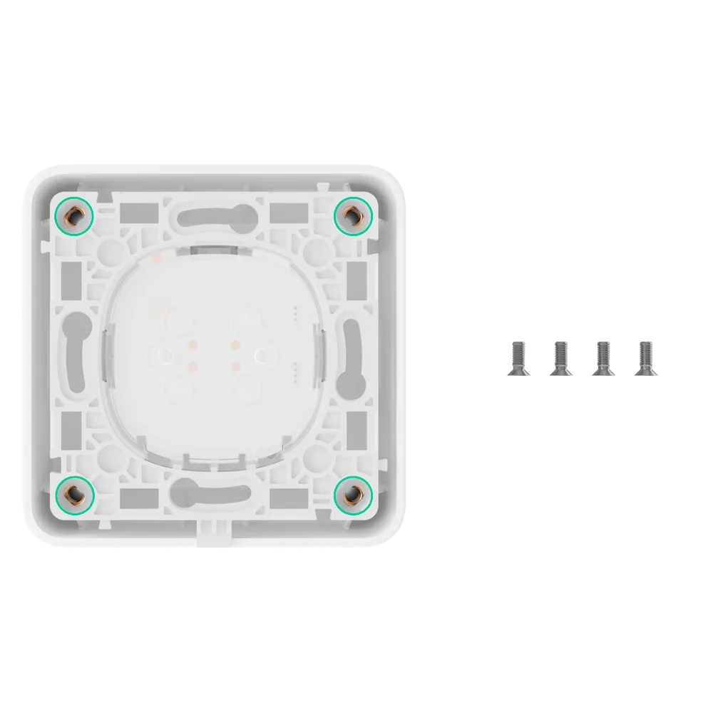 Caja Montaje Superficie Ajax AJ-SURFACEBOX-W Blanca