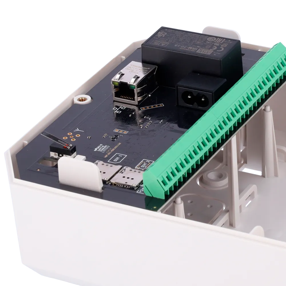 Central Intrusión Ajax Hub Hybrid FIBRA-HUBHYBRID-W-NF Grado 3