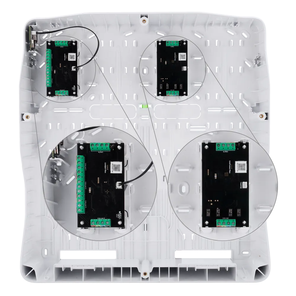 Expansor Fibra AJAX FIBRA-MODULEHOLDER-A-W Blanco