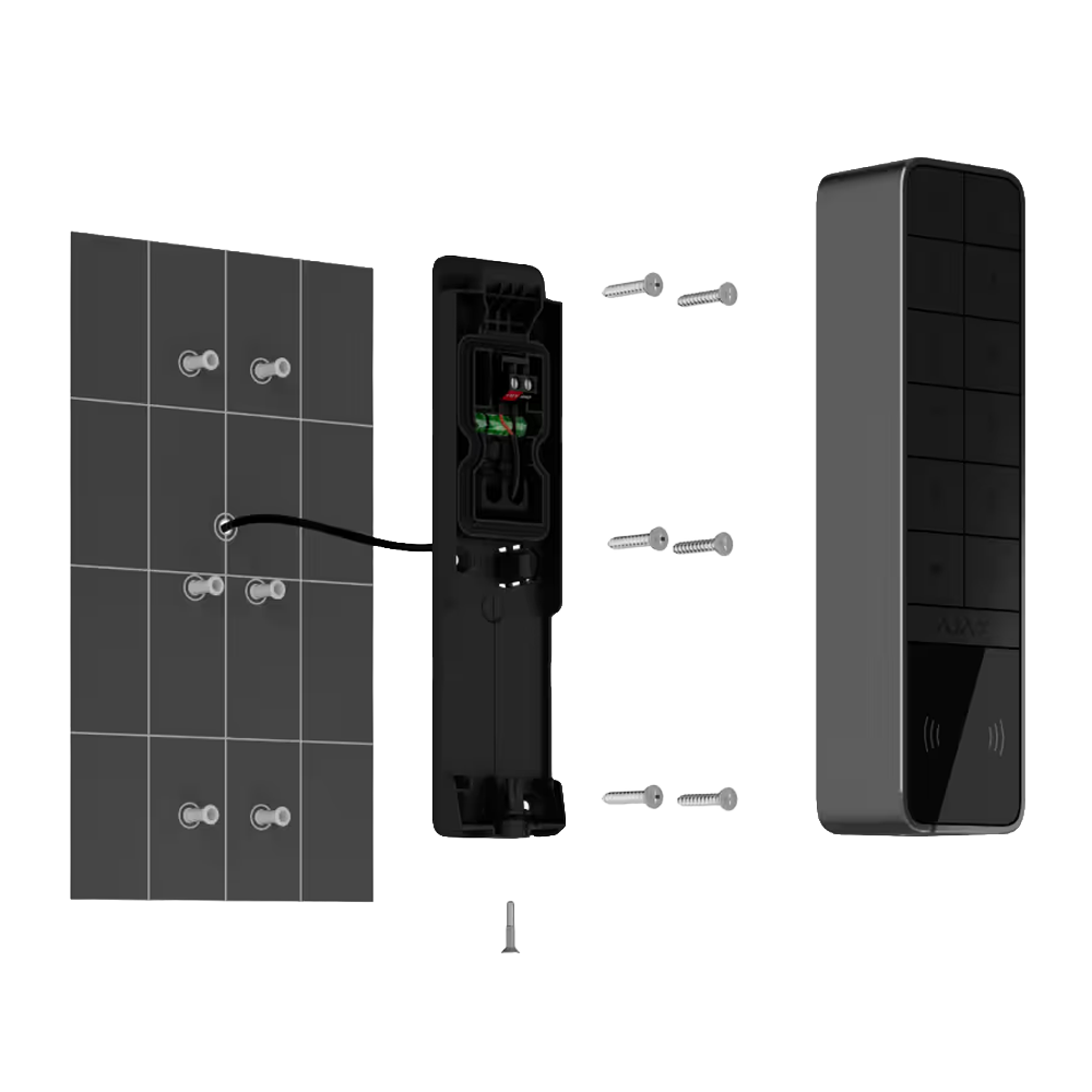 AJAX - AJ-KEYPADOUTDOOR-W - KeyPad Outdoor Jeweller RFID blanco - Imagen 6