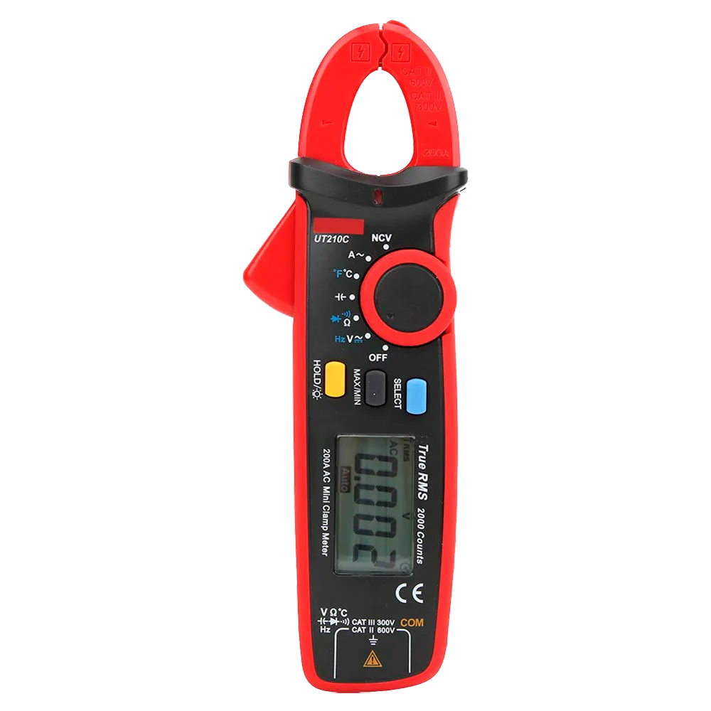 Pinza Amperimétrica UNI-T UT211B 60A 600V Alta Precisión