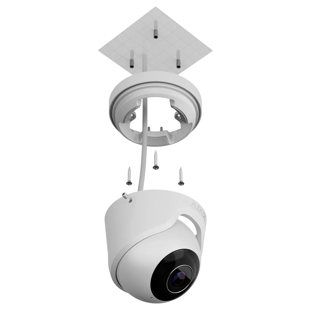 Cámara IP Ajax TurretCam AJ-TURRETCAM-5-W 5MP PoE 2.8mm
