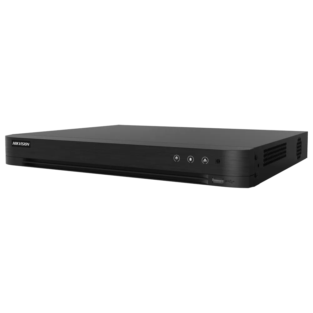 Hikvision iDS-7216HUHI-M2/P(C)/4A+4/1ALM DVR 16 Canales 4K