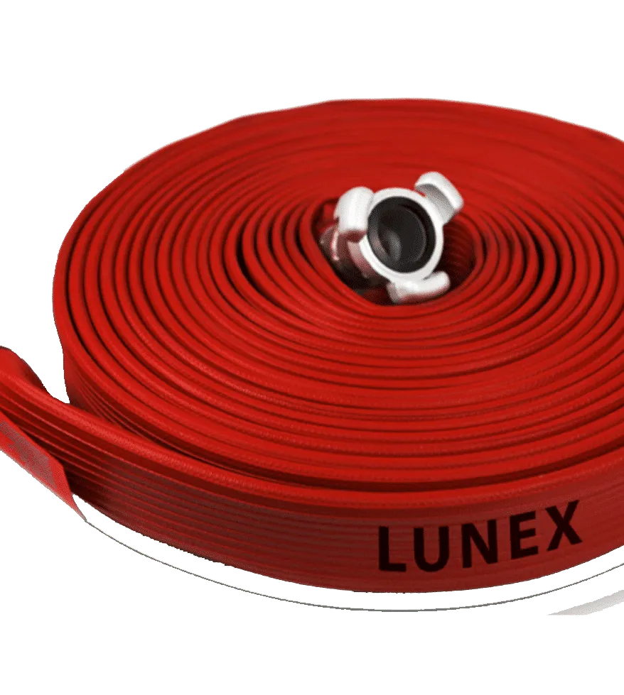 Manguera incendios LUNEX caucho plana