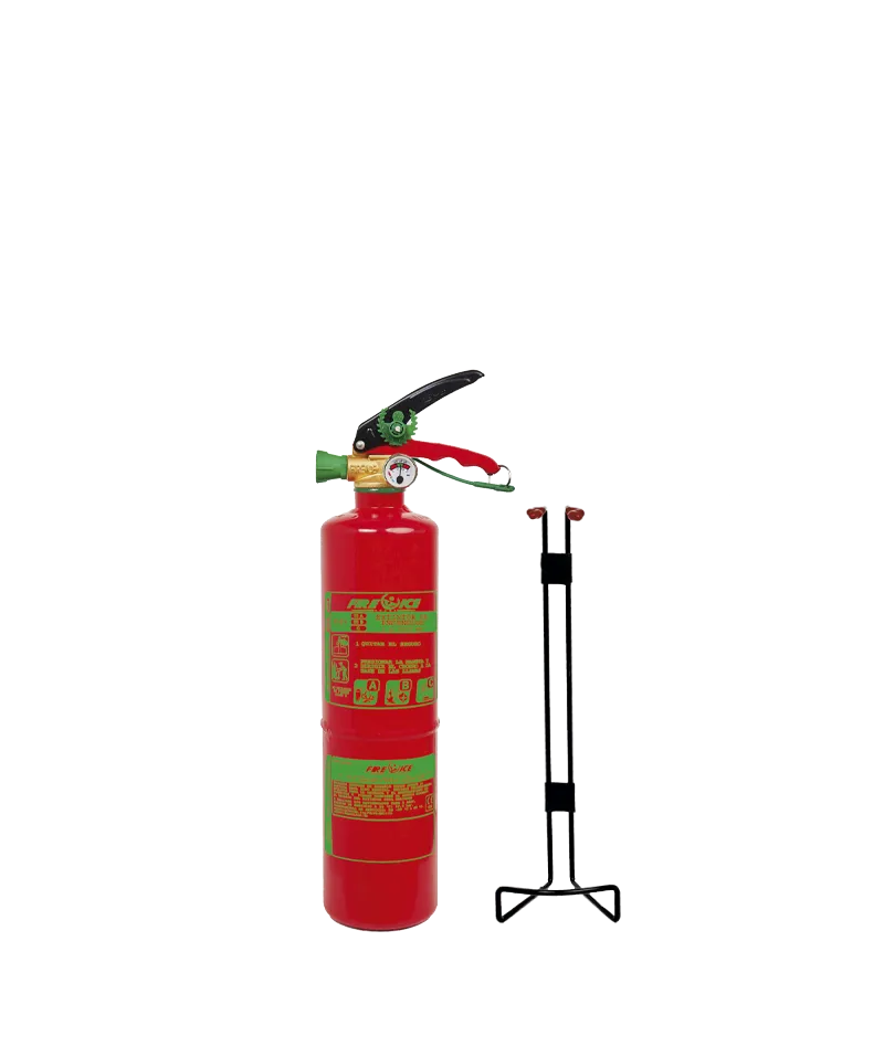 Extintor 1 kg polvo ABC FI 11 con manómetro y soporte para vehículo incluido