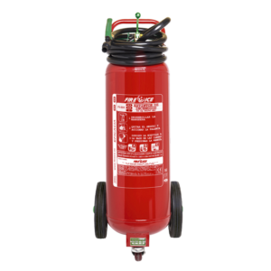 Extintor móvil de polvo Purple K 50 kg