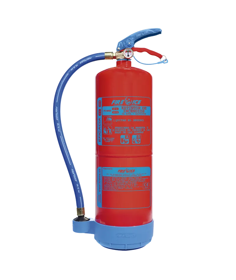 Extintor hídrico portátil 9 L eficacia 27A 233B 75F serie FI W92 - Serior