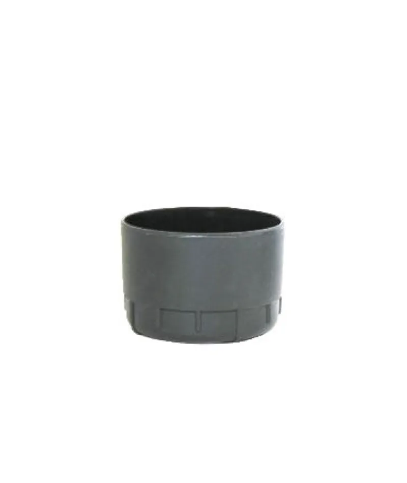 Peana inyectada FI 2000 color negro para extintor CO₂ de 1 y 2 kg