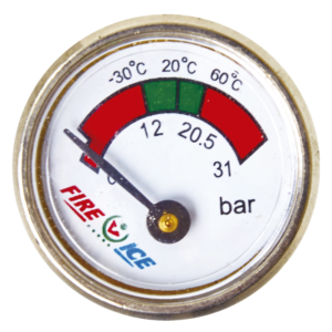Manómetro para extintor hídrico FI W501 Ø 35 mm