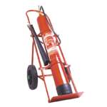 Extintor móvil CO₂ 10 kg carro simple eficacia 113B - Serie FI 10000 Serior