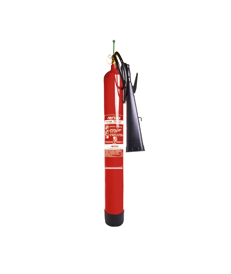Extintor móvil CO₂ 10 kg eficacia 133B homologado UNE-EN 1866 - Serior