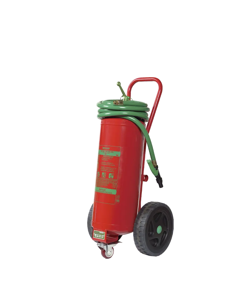 Extintor carro 25 kg polvo ABC FI 251 eficacia 34A IVB C - Serior