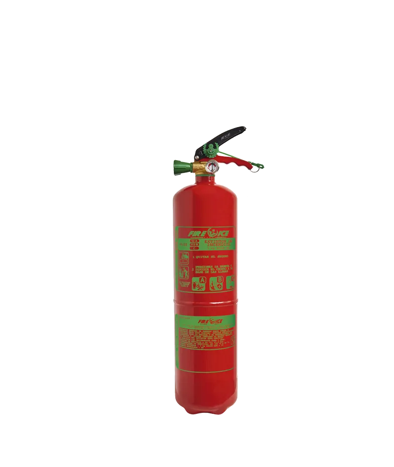 Extintor 3 kg polvo ABC eficacia 21A 113B C con soporte mural incluido - Serior