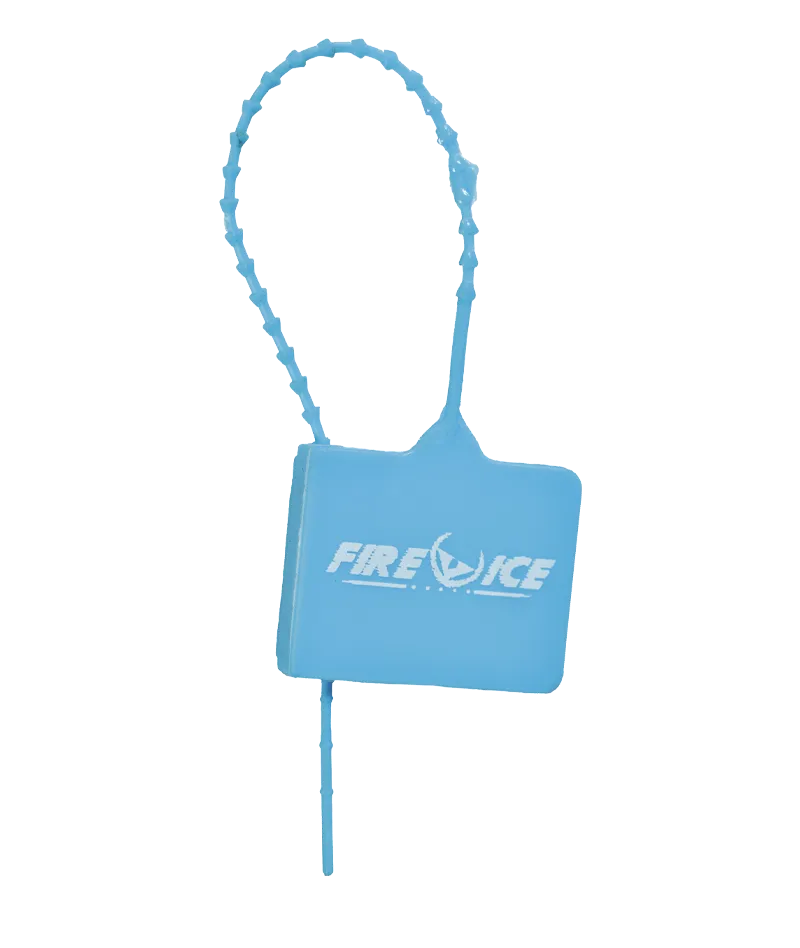 Precinto azul tipo candado para extintor serie FI 60 - Pack 500 unidades Serior