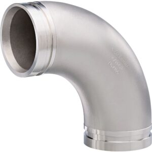 Codo 90° Ranurado Estilo 410 Acero Inoxidable 316