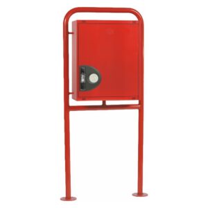 Soporte Tubular Acero Pintado para BIE | RAL 3000