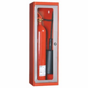 Armario Extintor CO2 5kg EACI AREX 5 Puerta Inox Acristalada