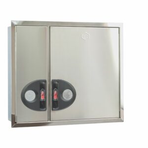 BIE 25mm EACI COMPAC 2i Empotrar Acero Inoxidable con Extintor