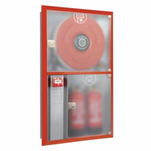 BIE 25mm EACI NARROW 3VM Armario Empotrado Extintor Metacrilato