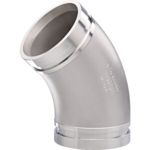 Codo 45° Victaulic Inoxidable N°411 SS Cédula 10S para Rociadores