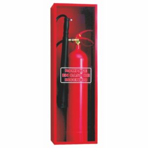 Armario Extintor EACI EXT5E para CO2 5kg Puerta Acristalable