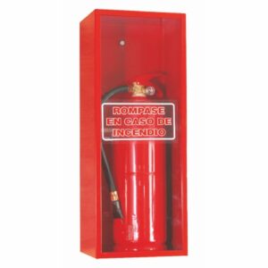 Armario Extintor EACI EXT6E 6kg Polvo Acero RAL 3000