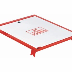 Marco Columna Seca EACI M40PP Puerta Ciega RAL 3000