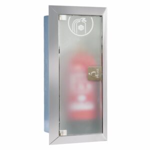 Armario Extintor EACI NARROW PEI6 Empotrar Inoxidable Metacrilato