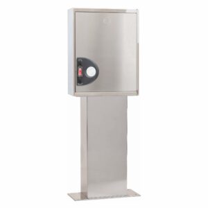 Peana Soporte Acero Inoxidable para BIE | Fijación Vertical