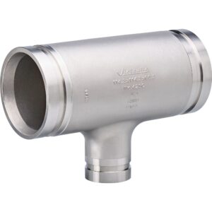 Te Reducida Victaulic Inoxidable 425 SS Ranurado Acero 316